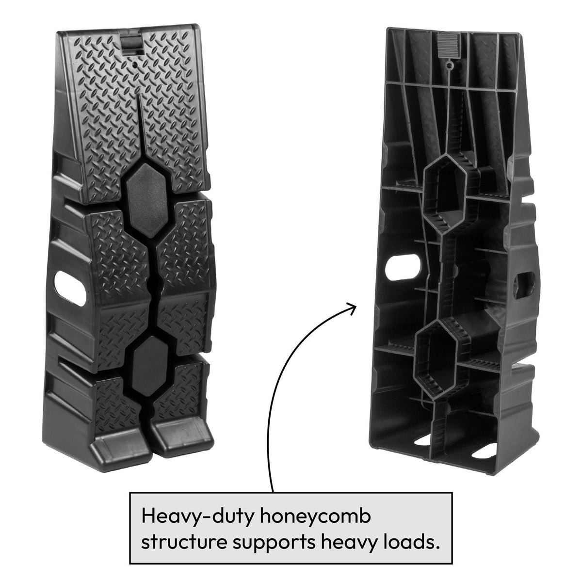 KCT 2 Pack Plastic Car Lifting Ramp