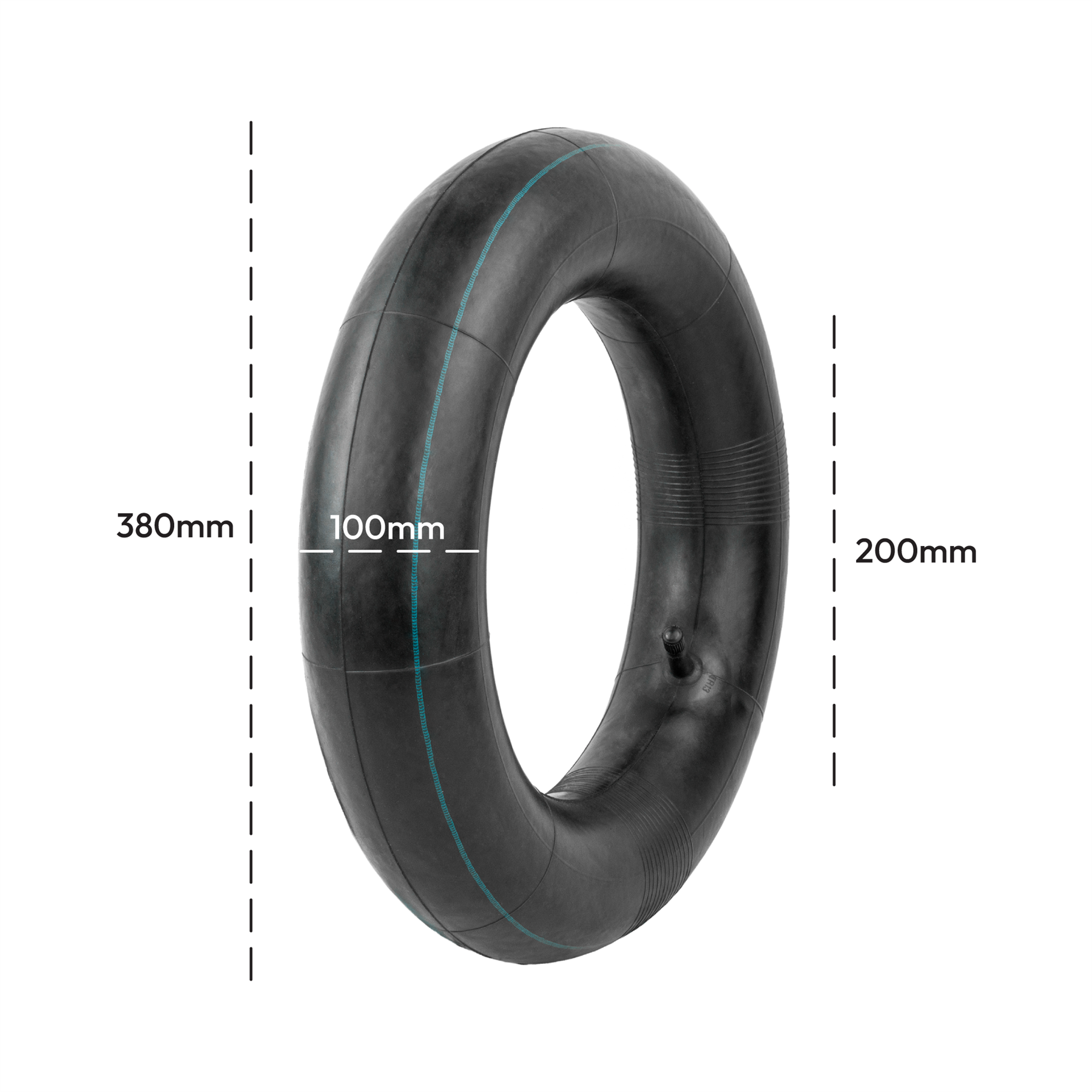 KCT Wheelbarrow Wheel Tyre/Inner Tube Parts (4.80/4.00 - 8) - Fits 16" wheel