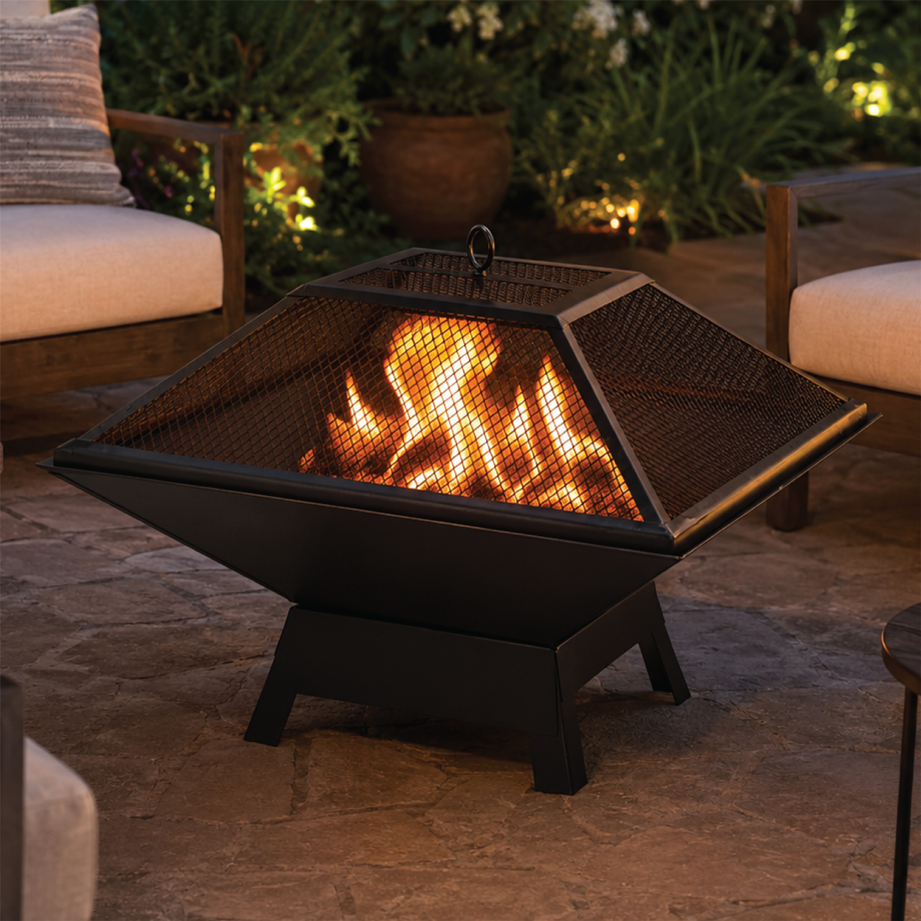 Contemporary Square Fire Pit - KCT
