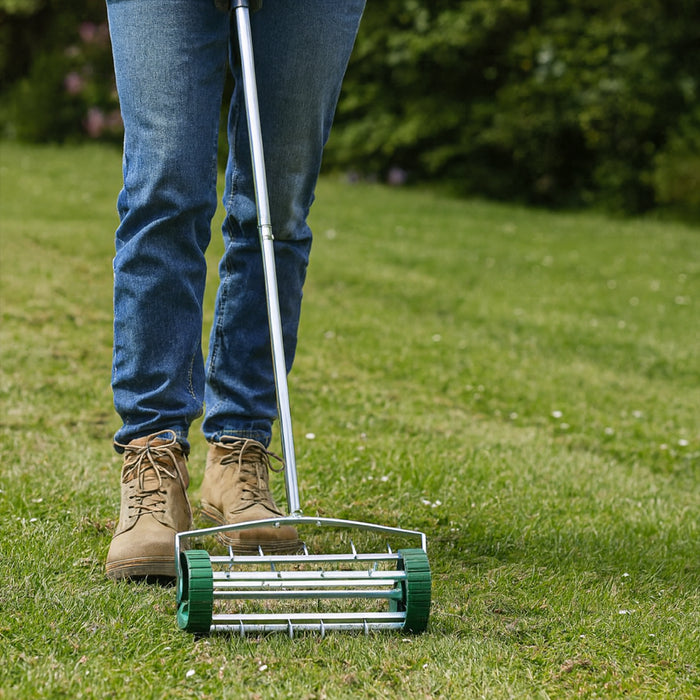 KCT Garden Spike Roller - Lawn Aerator