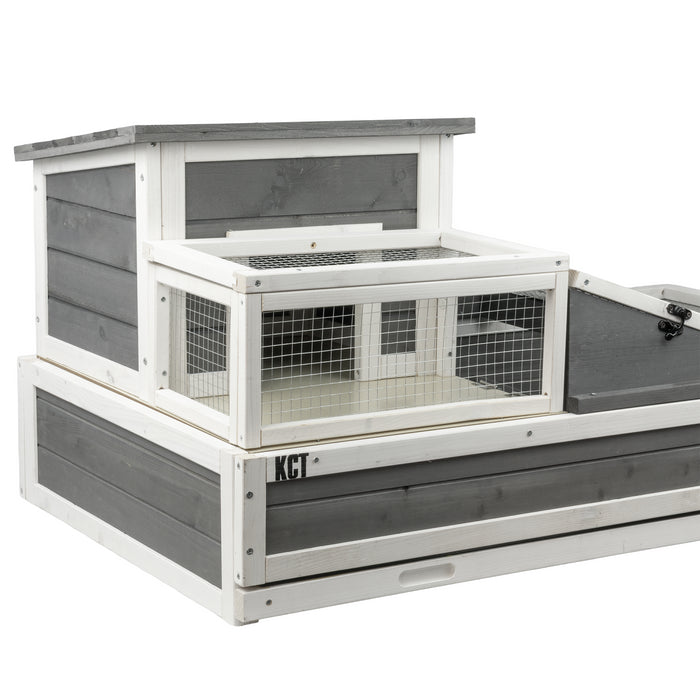 KCT Wooden Tortoise House and Run