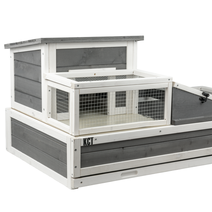 KCT Wooden Tortoise House and Run