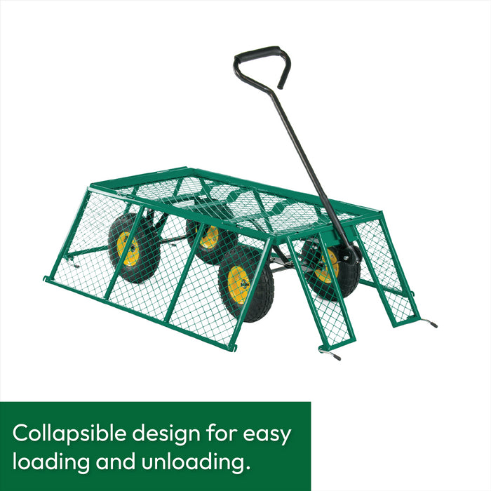 KCT Extra Large Heavy Duty Garden Trailer