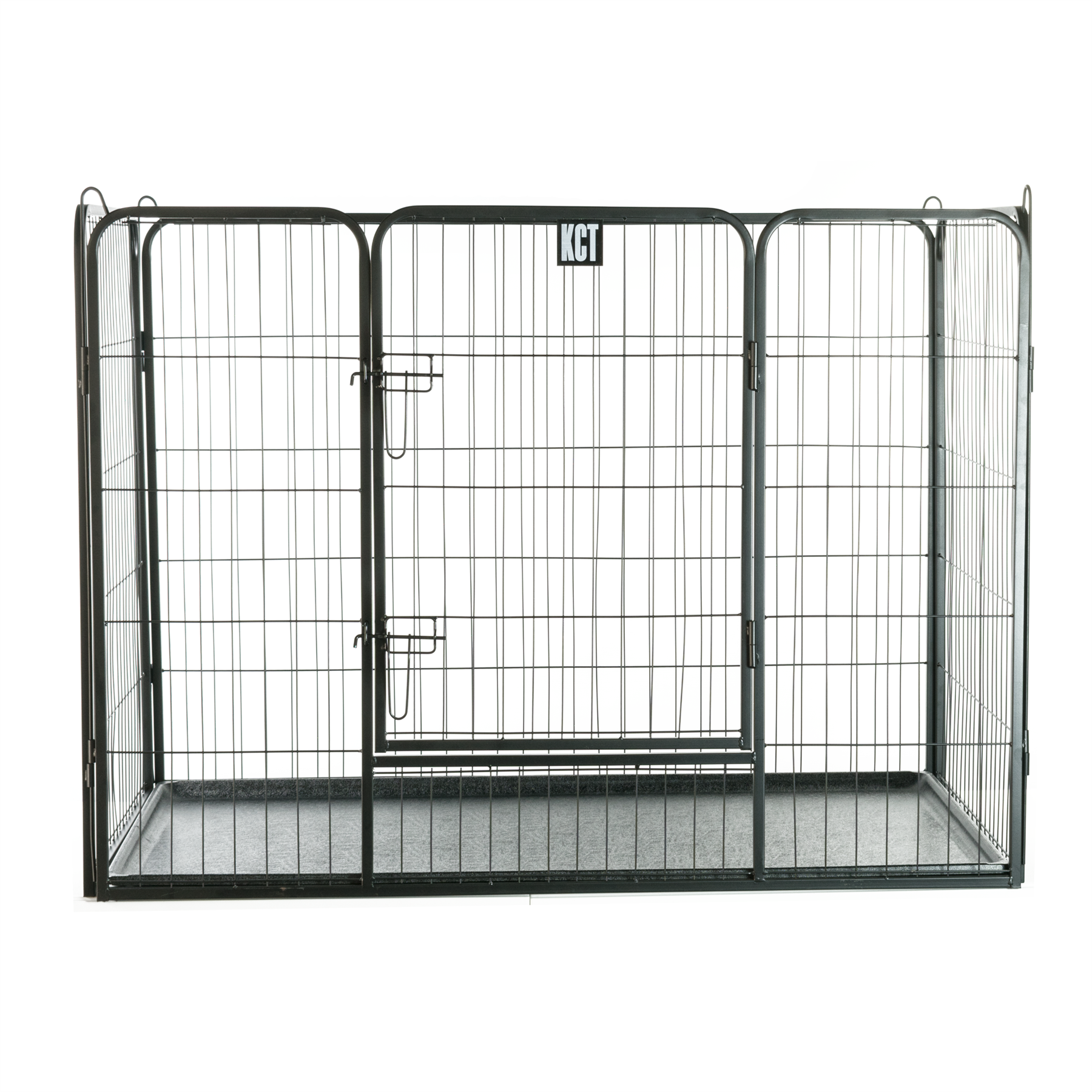 KCT Heavy Duty Pet Playpens with Plastic Floor