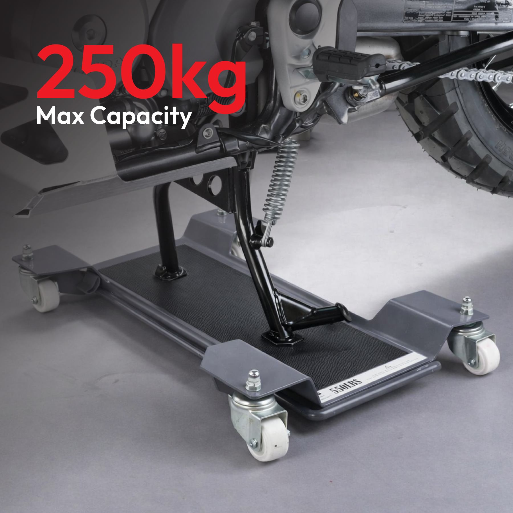 KCT Motorbike Centre Heavy Duty Paddock Stand Dolly