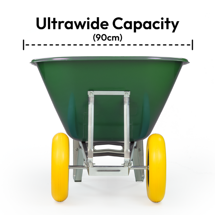 KCT 200L XL Heavy Duty Twin Wheelbarrow