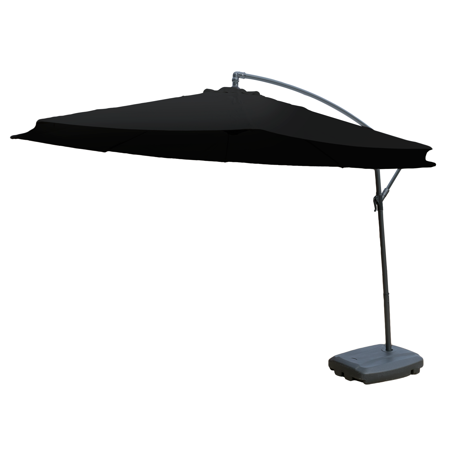 KCT 3m Large Cantilever Garden Parasols with Base and Cover Kit