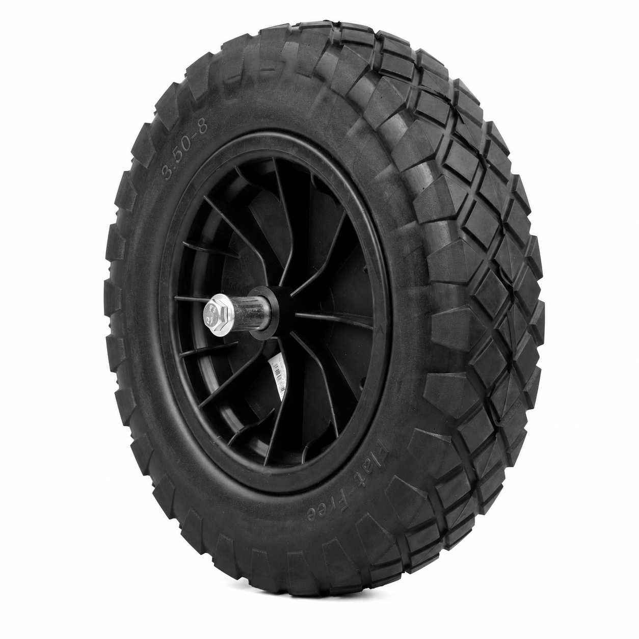 KCT 14” Wheelbarrow Wheel/Axle (120 x 20mm) Parts
