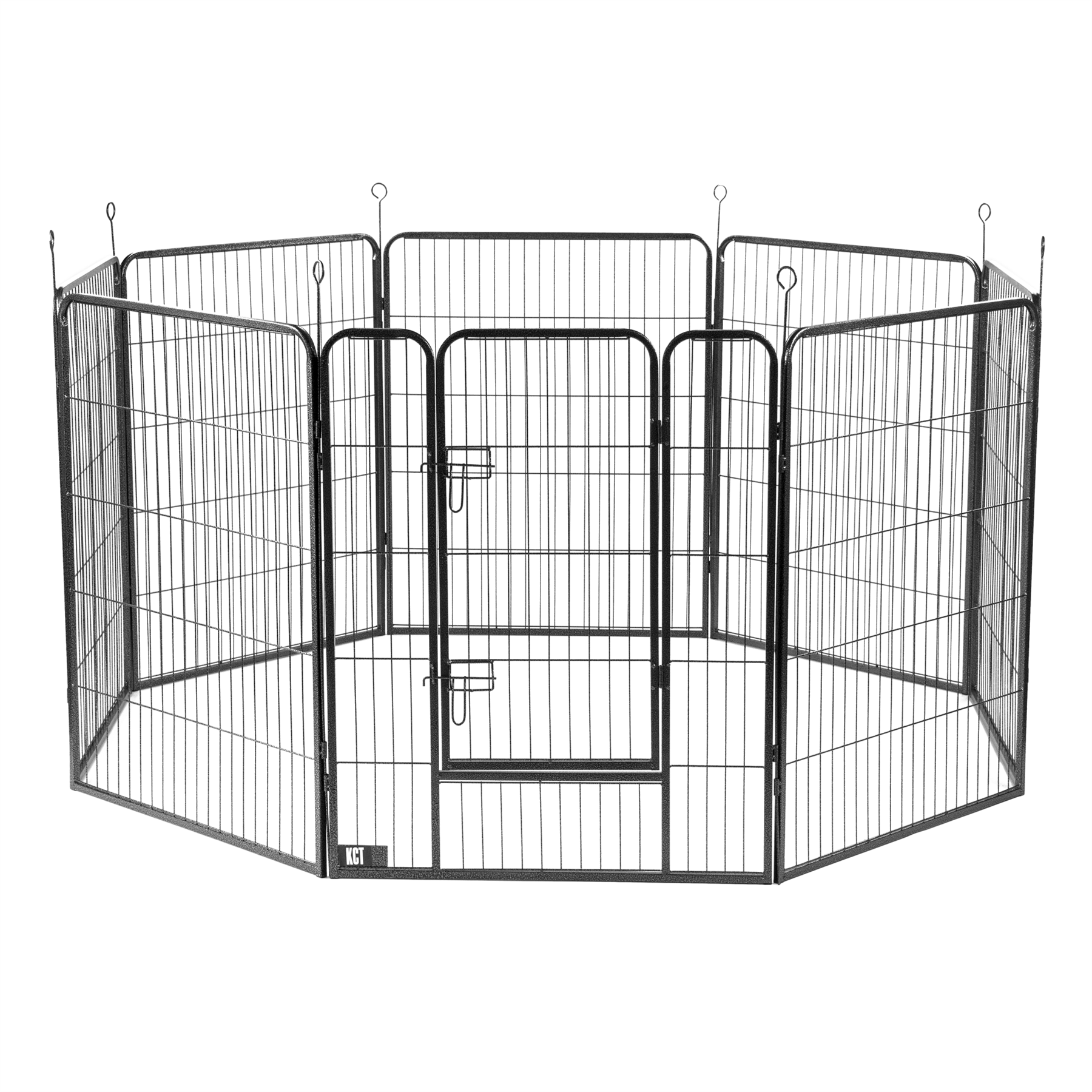 KCT 8 Side Heavy Duty Pet Play Pens Run with Optional Base / Cover
