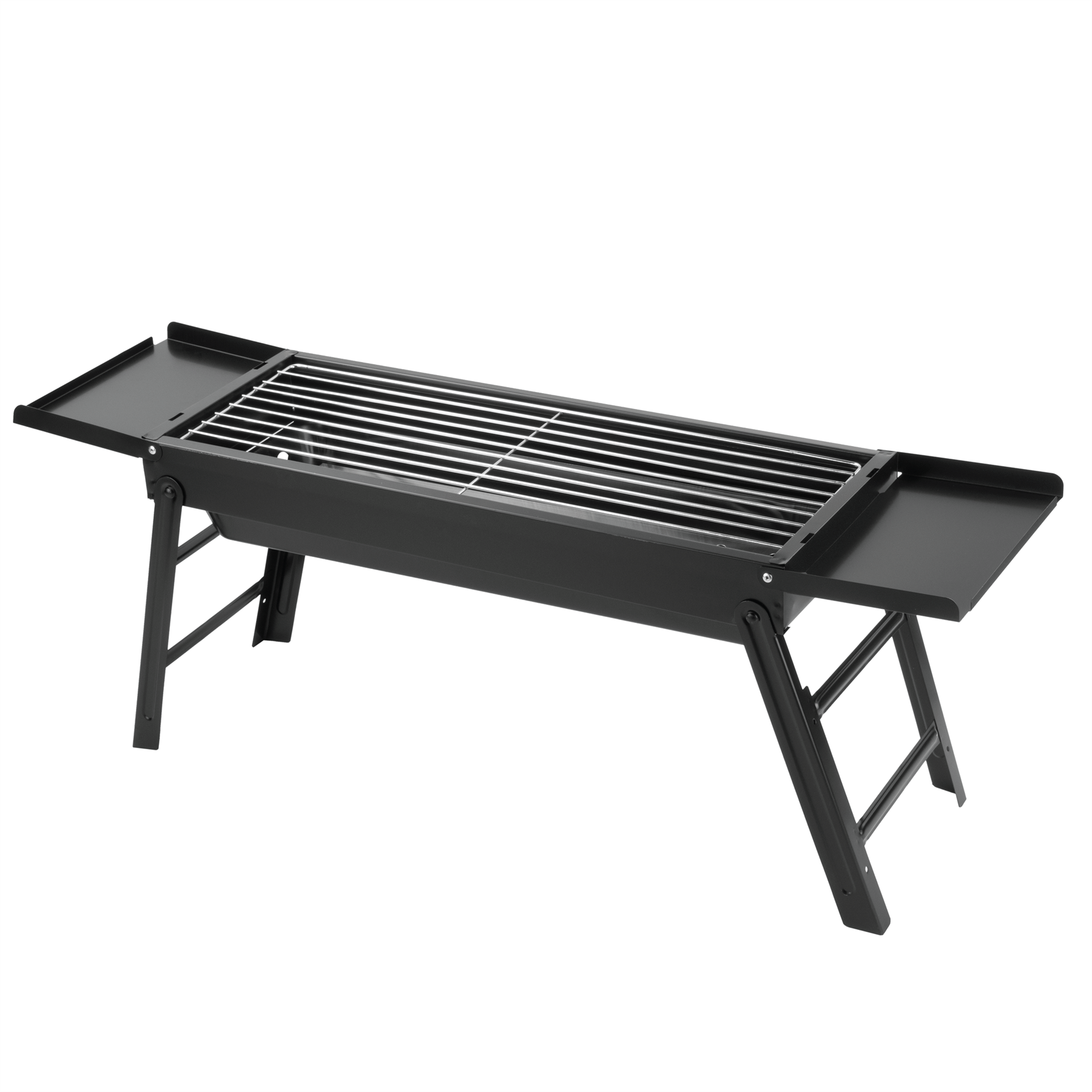 KCT Foldable BBQ With Side Shelves