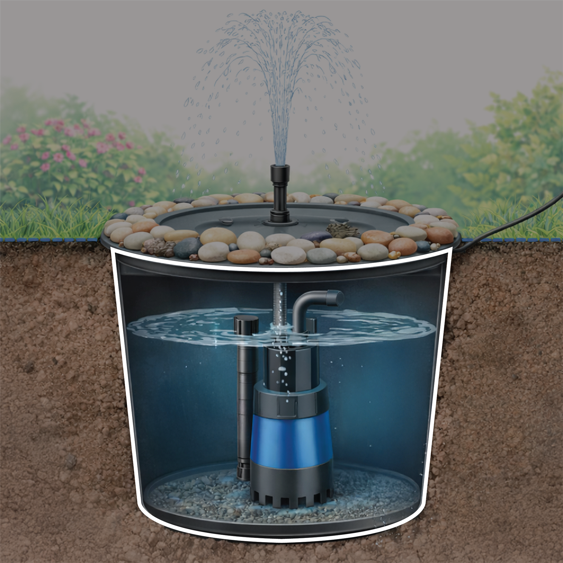 Pisces Pond Sumps and Lids