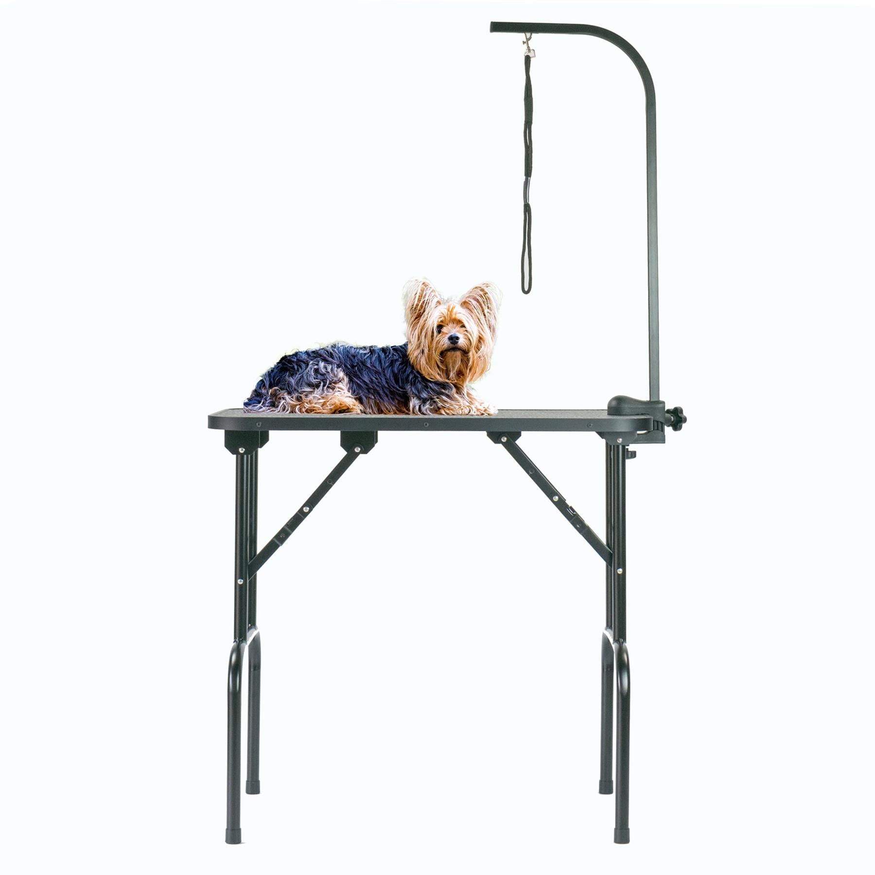 KCT  Portable Dog Grooming Table with Leash Tether for Small/Medium/Large Pets