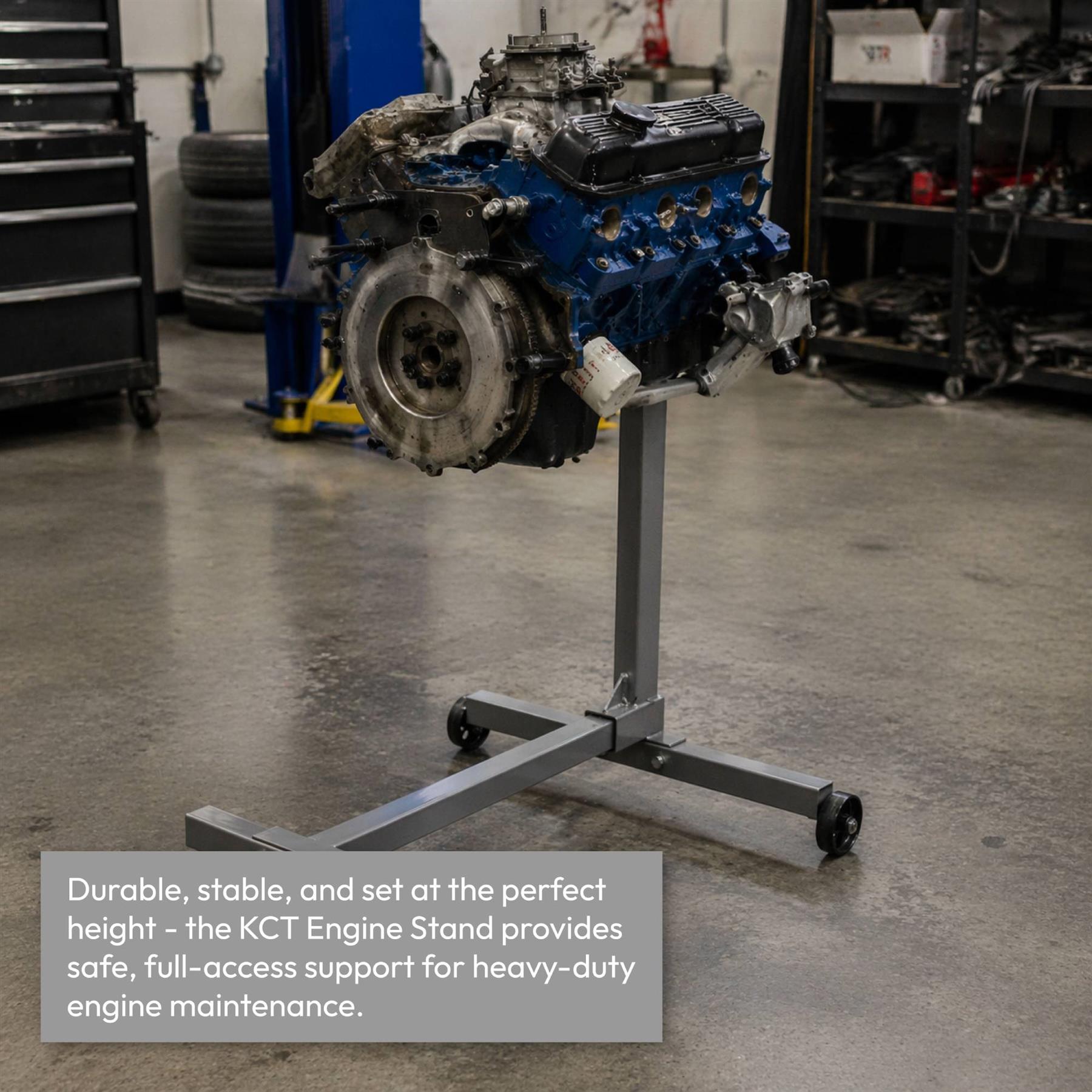 KCT Rotating Engine Support Stand