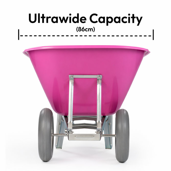 KCT 200L XL Heavy Duty Twin Wheelbarrow