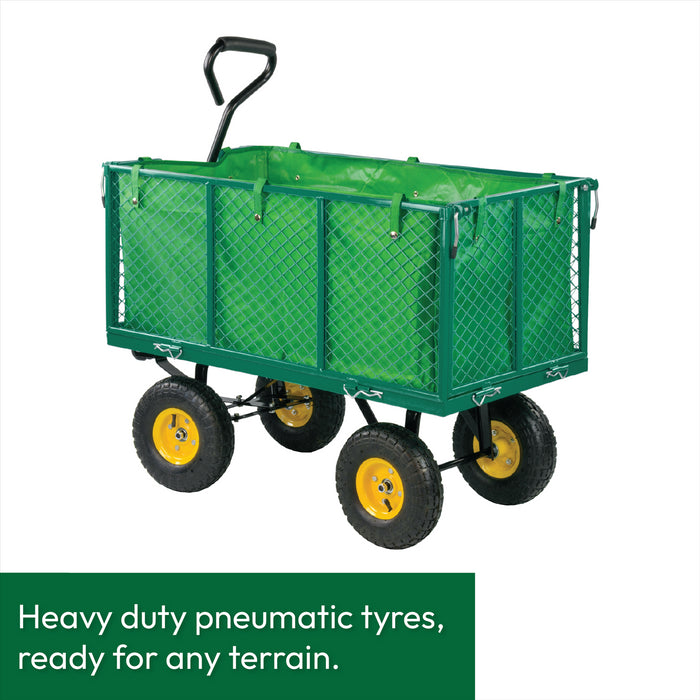 KCT Extra Large Heavy Duty Garden Trailer