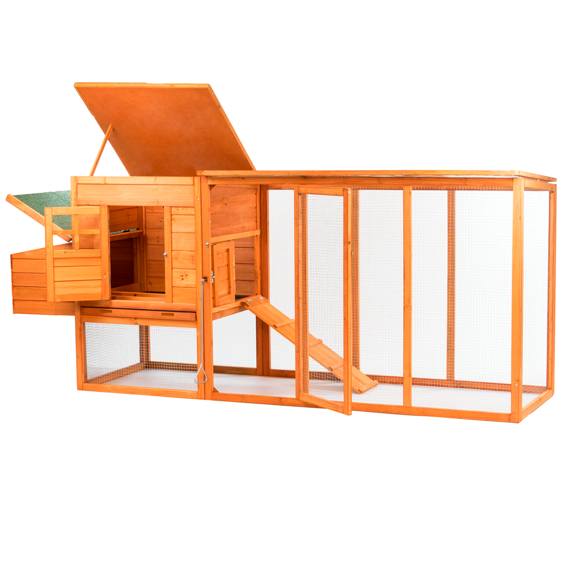 KCT Barcelona Extra Large 8FT Chicken Coop and run