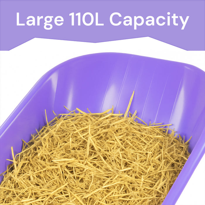 KCT 110 Litre Garden Steel Wheelbarrows