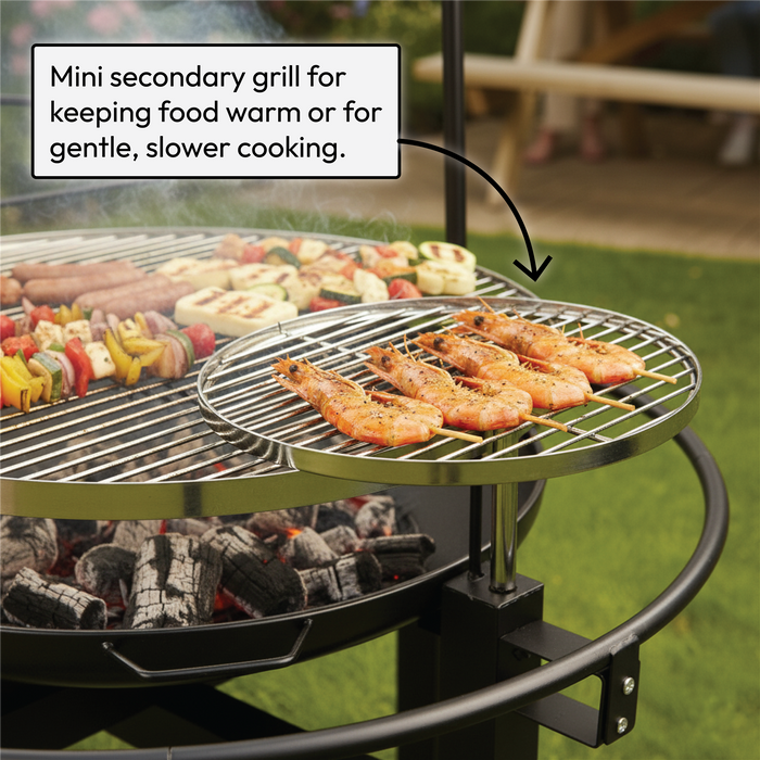 KCT Outdoor BBQ Grill with Rotisserie