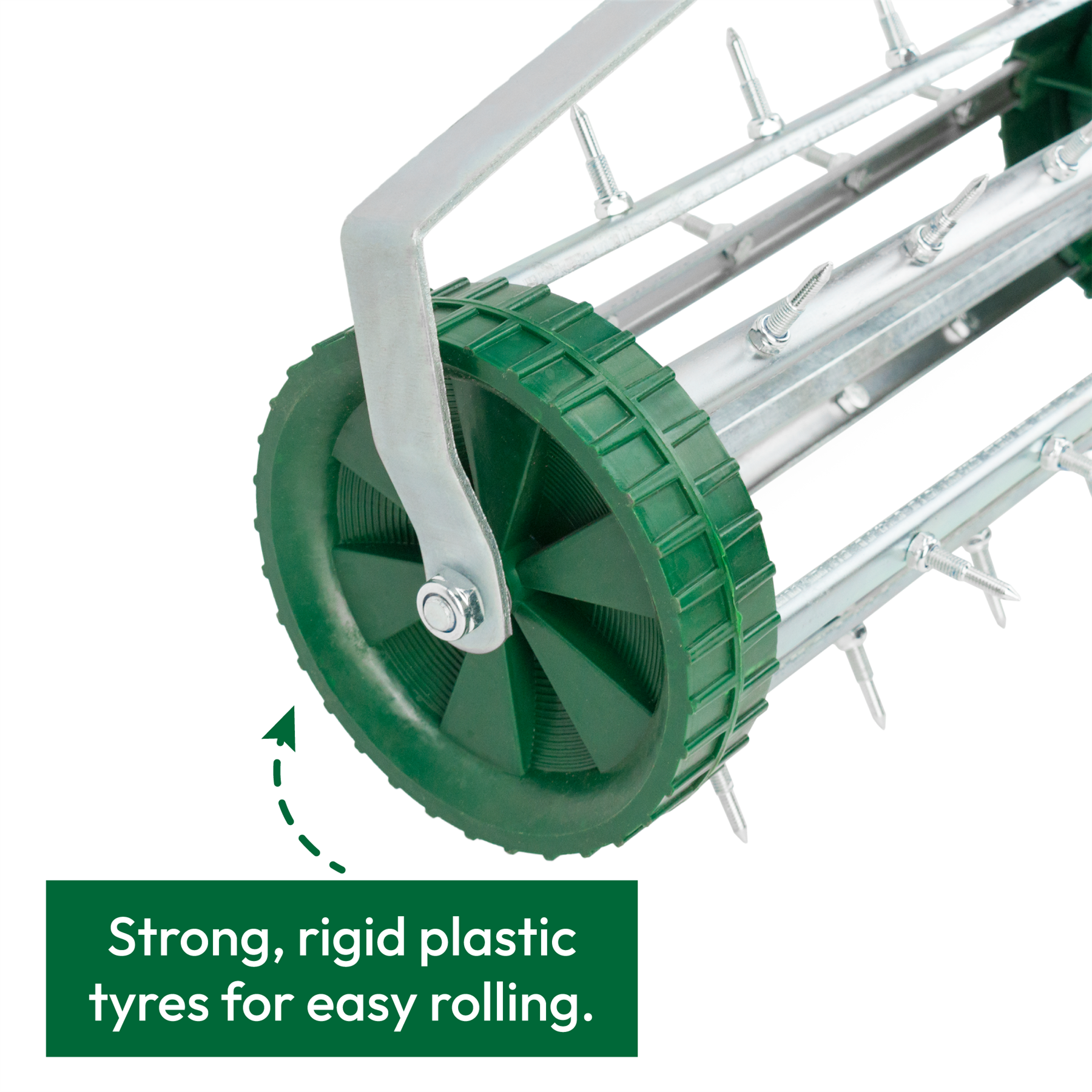 KCT Garden Spike Roller - Lawn Aerator