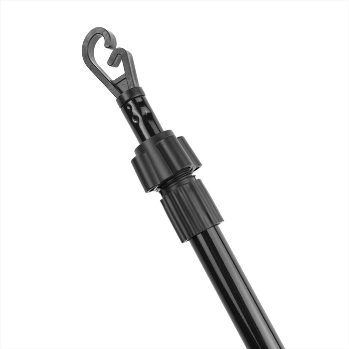 KCT 2.4m Extendable Washing Line Prop Pole – 4 Pack