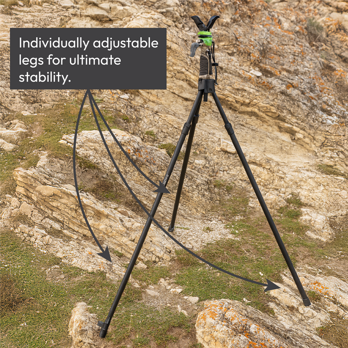 KCT Fiery Deer GEN 3 Shooting Stick Tripod with Trigger