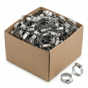 KCT Stainless Steel Hose Pipe Clip Tube Clamps for All types of Hose - Bulk Trade Pack