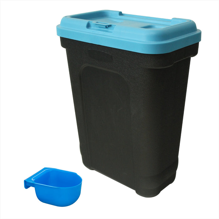 KCT Airtight Containers with Scoop for Dry Pet/Bird/Fish Food  - 7kg (15L) /15kg (30L)