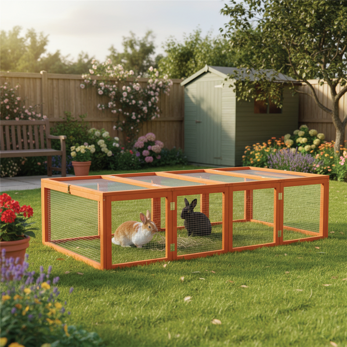 KCT 6ft Garden Wooden Garden Pet Run — KCT Direct