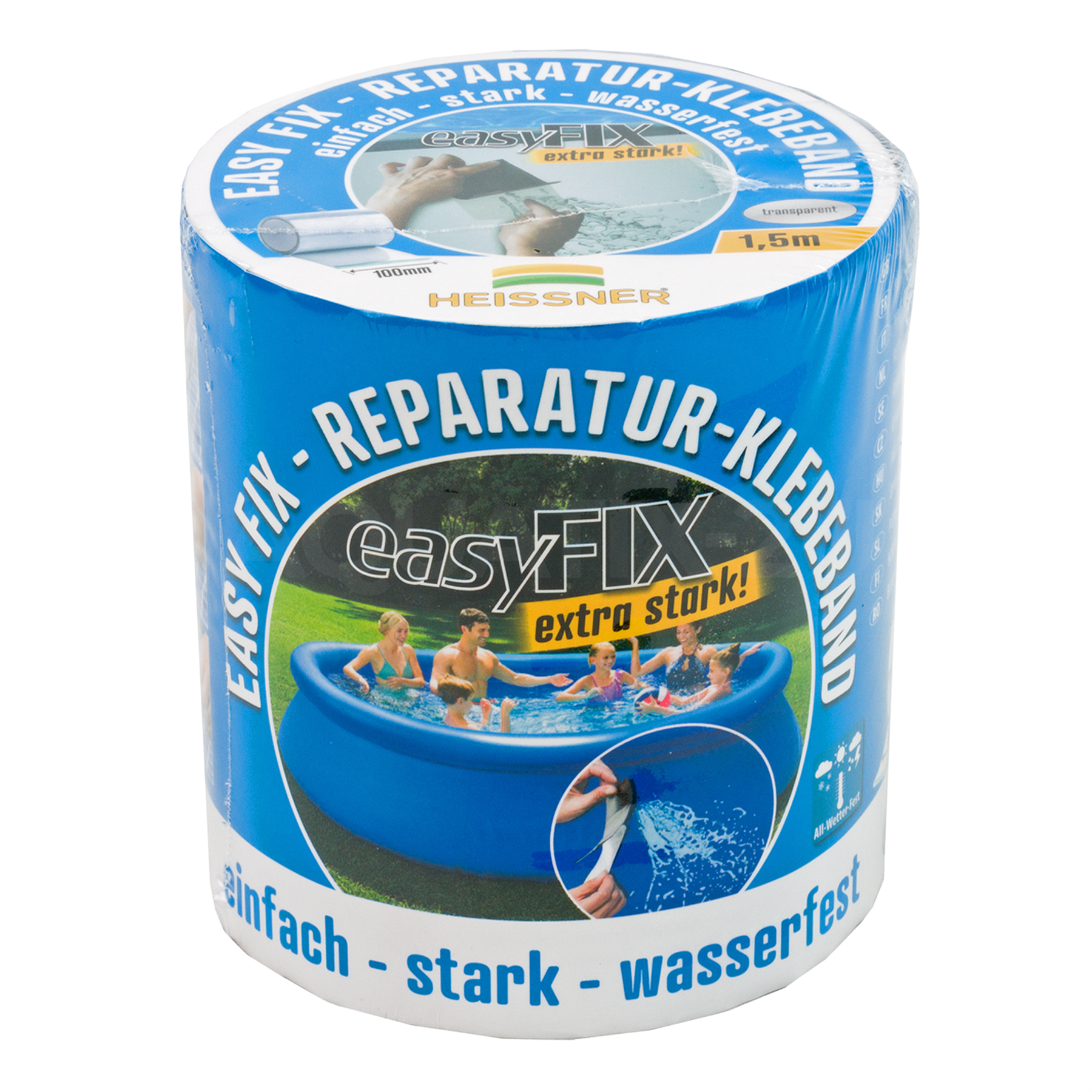 Heissner Easy Fix Universal Waterproof Repair Tape - Clear