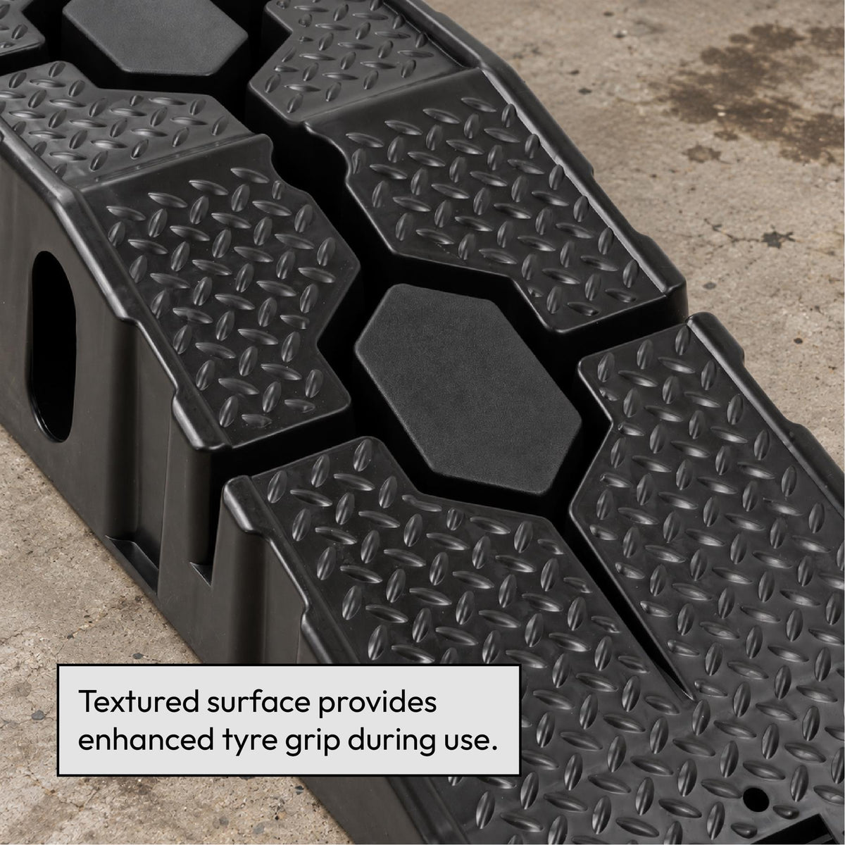 KCT 2 Pack Plastic Car Lifting Ramp