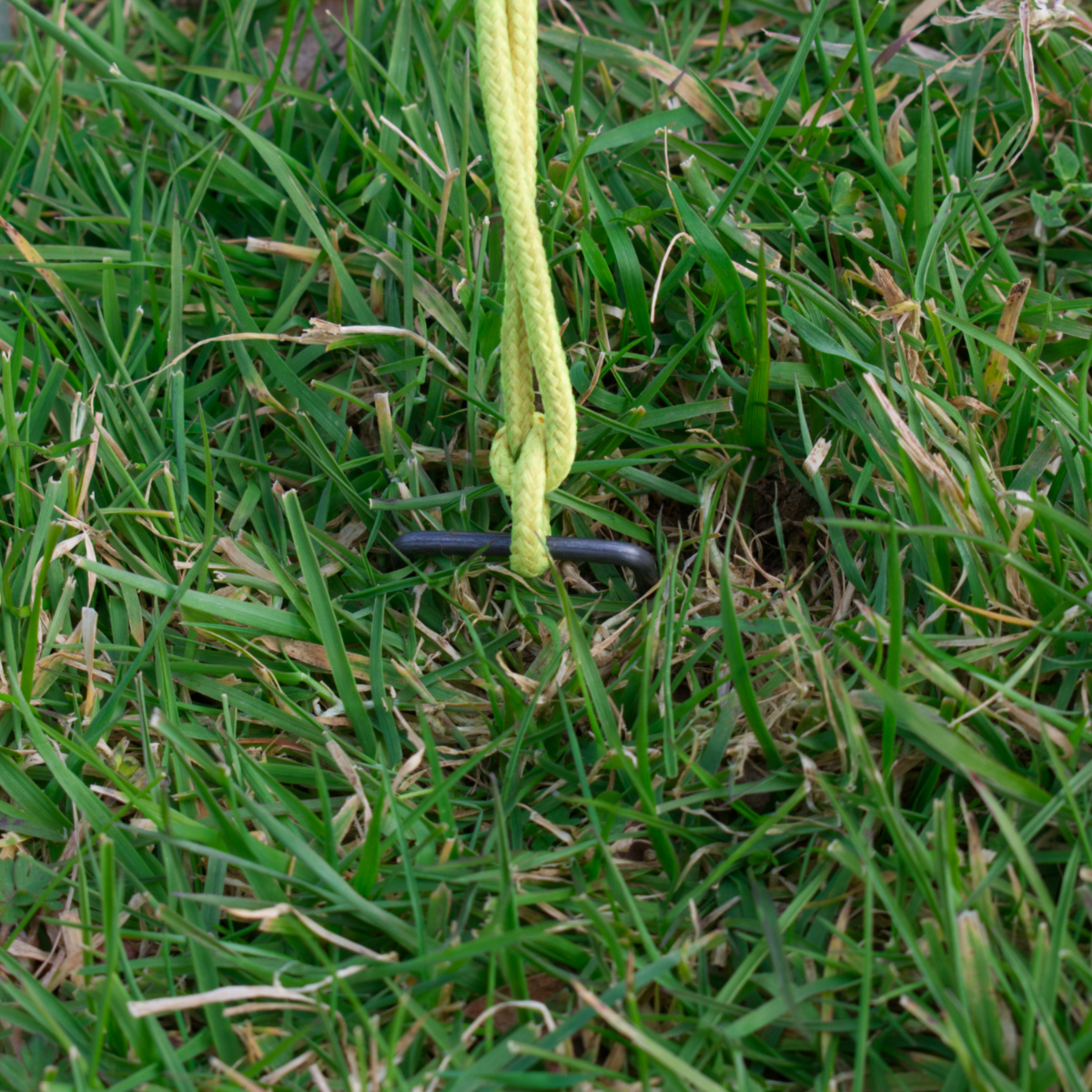 U Shape Garden Ground Stakes With Peg Puller