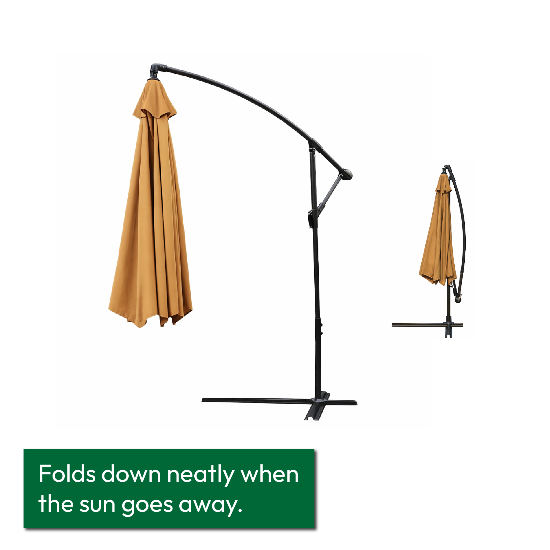 KCT 3m Large Cantilever Garden Parasols Only