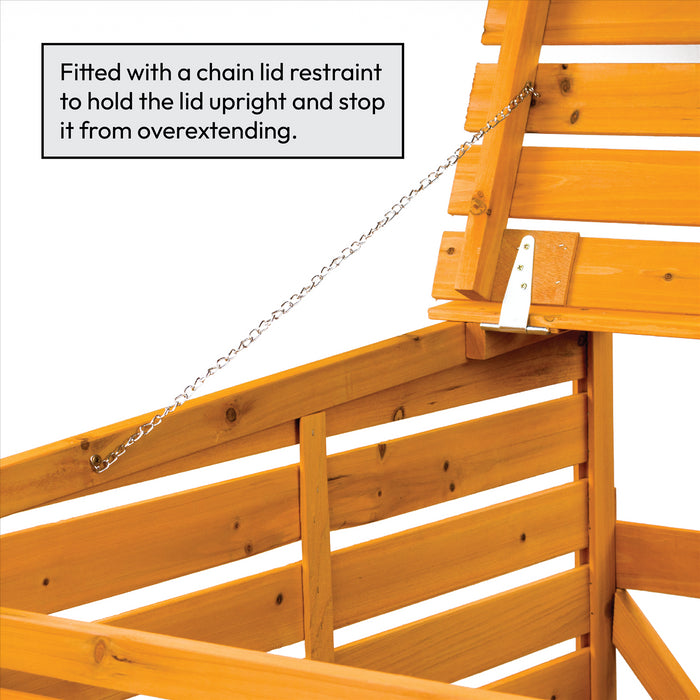 KCT Single Wheelie Bin Storage Shed