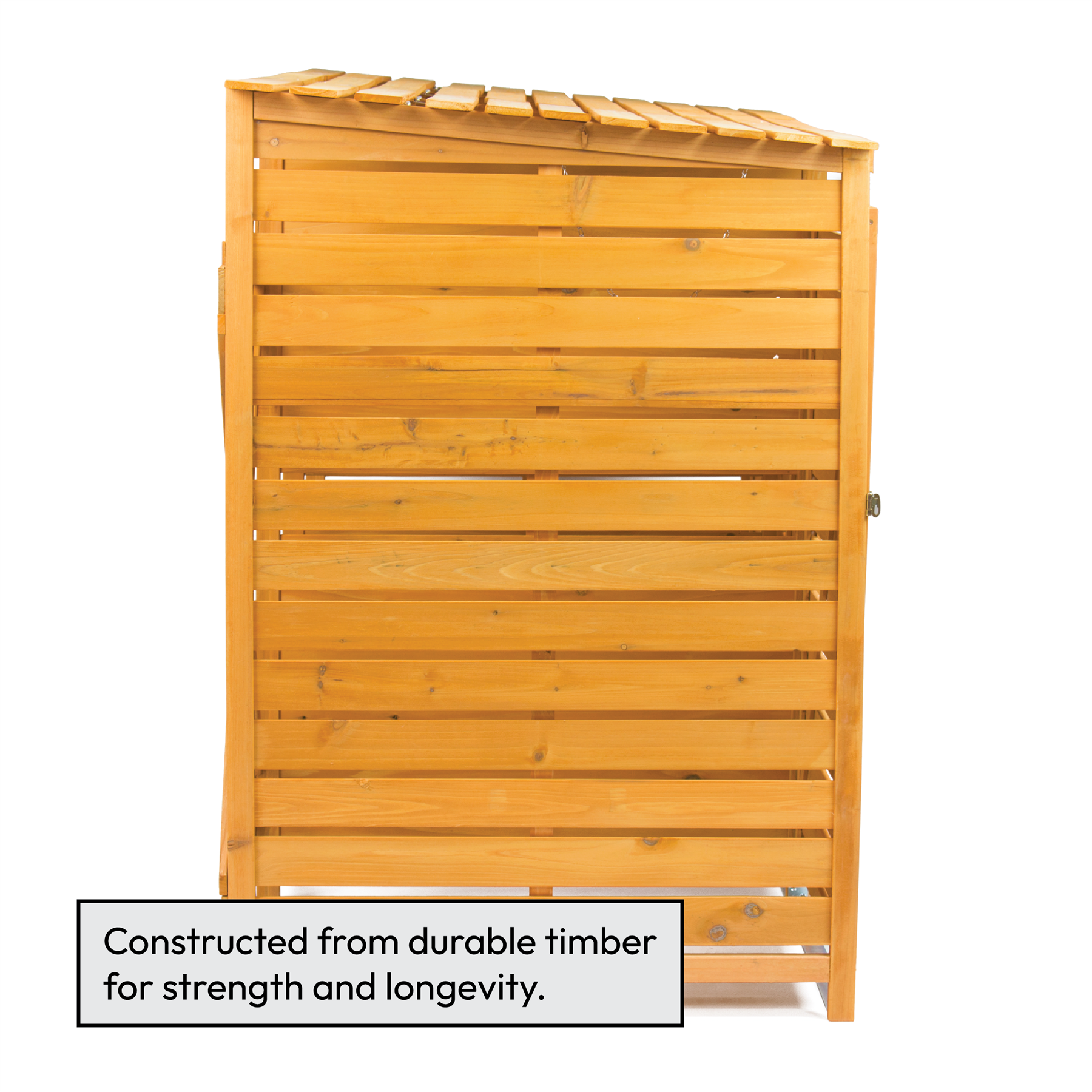 KCT Triple Wheelie Bin Storage Shed