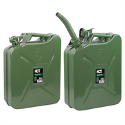 KCT 20L Jerry Can with Pouring Spout -  Twin Pack