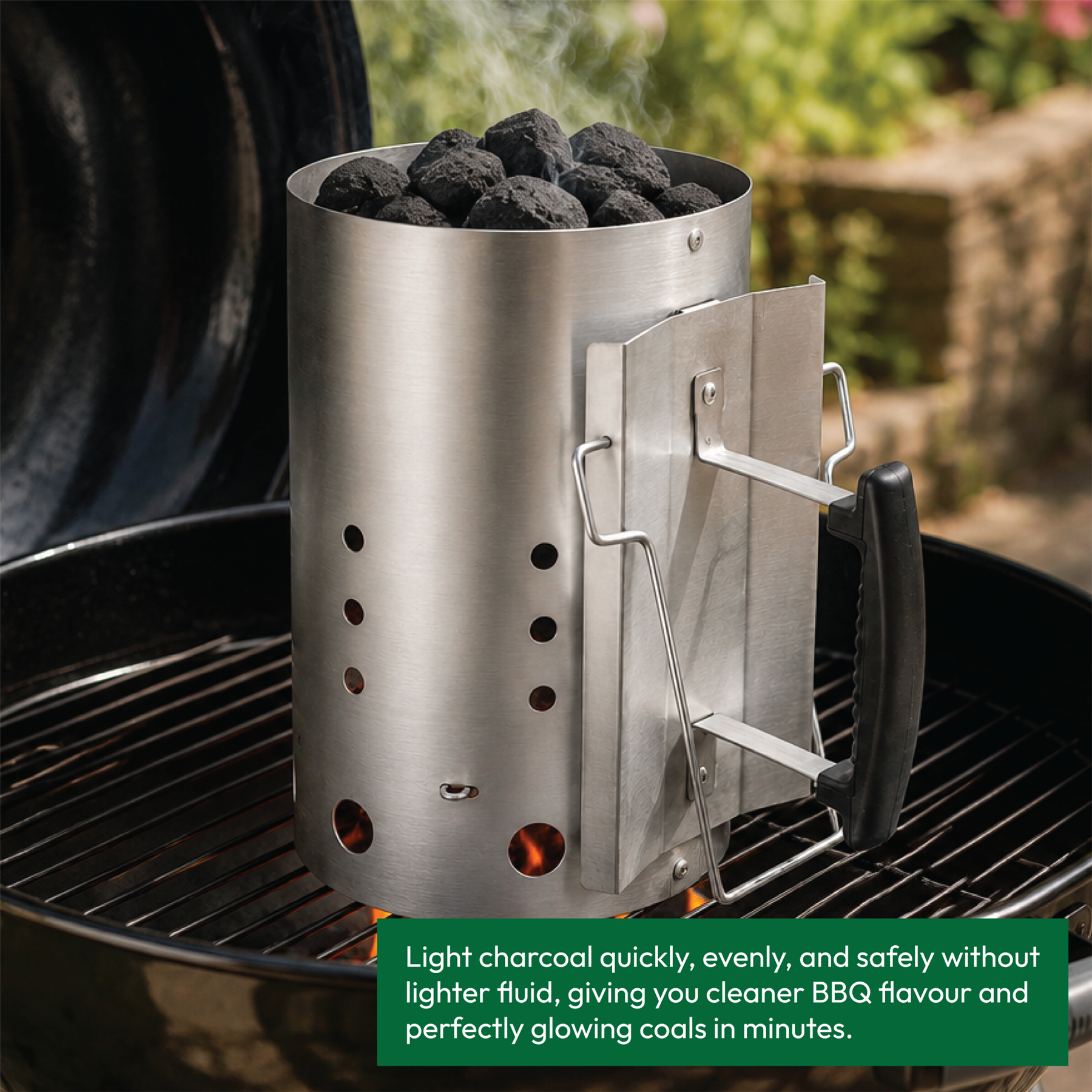 KCT Outdoor Charcoal BBQ Chimney Starter