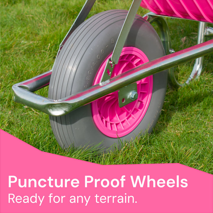 KCT 110 Litre Garden Steel Wheelbarrows