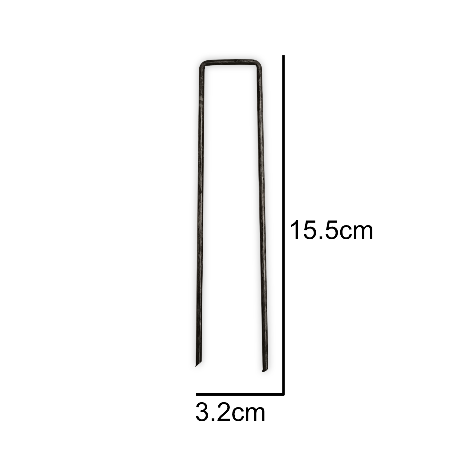 U Shape Garden Ground Stakes With Peg Puller