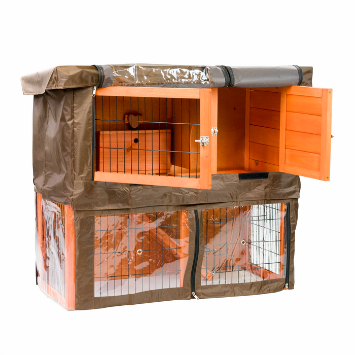 KCT Monza 3FT Rabbit Pet Hutch Including Cover — KCT Direct