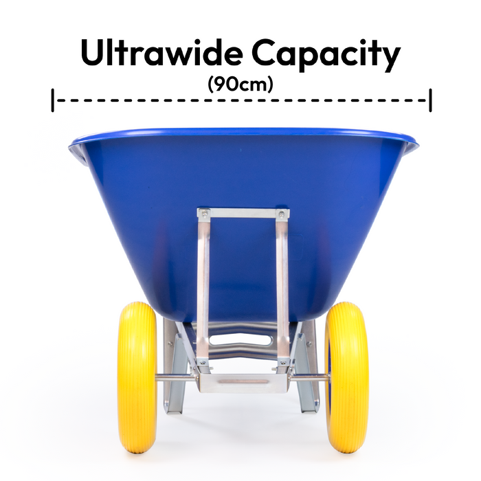 KCT 200L Wheel Barrow - Blue