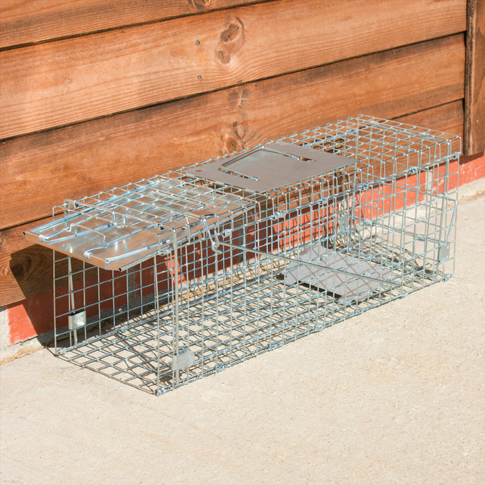 KCT Humane Rat Trape  No Kill Metal Rodent Catcher Vermin Control